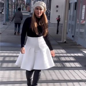 White Elegant Skirt